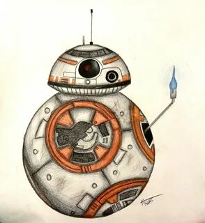 Bb8 Drawing at PaintingValley.com Explore collection of Bb8 