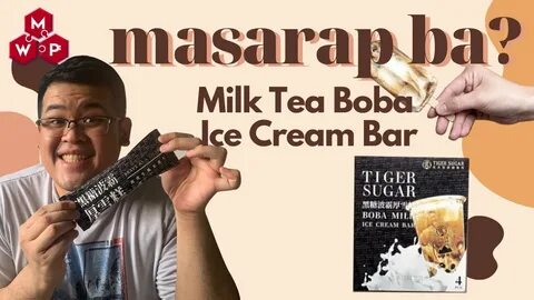 MWP Eats: Tiger Sugar Milk Tea Boba Ice Cream Bar - YouTube