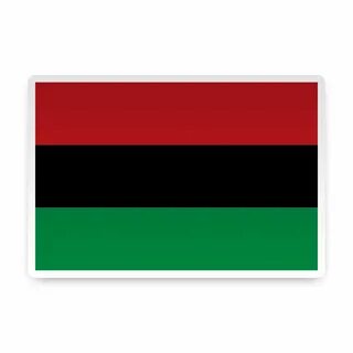 Afro-American Sticker - Flags International