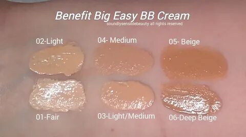 Benefit Big Easy BB Cream SPF 35; Review & Swatches of Shade