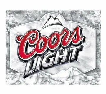 Tin Sign "Coors Light Frosted" Beer Bar METAL ART WALL DECOR