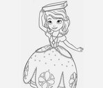 Sofia the first (3) - Printable coloring pages