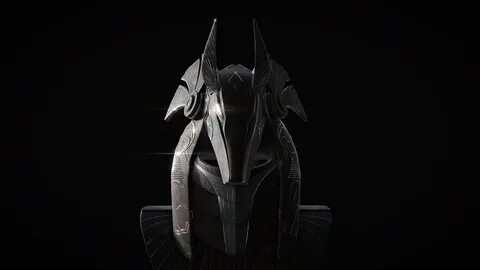 Startgate Anubis Guard Helmet 3D Art Project on Behance