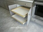 Pull Out Shelf for Kitchen Cabinets 26-36 wide Kitchen shelv