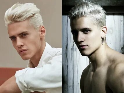 men-hairstyle-white-hair-color 3 - KINGSSLEEVE