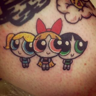 Powerpuff girls ✨ ✨ tattooed my me. Tattoo Apprentice Baby t