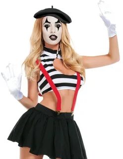 6Pc Hush Mime Costume - S3066-05947 SexDrive.com