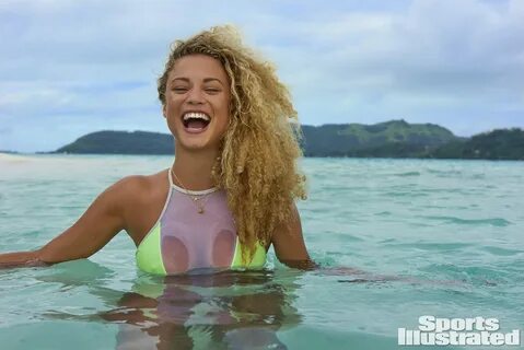 Rose Bertram nude naked topless bodypaint see through Sports Illustrated se...