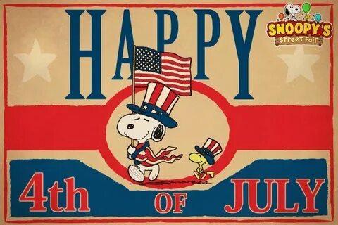 happy 4th of july snoopy happy 4th of july images of snoopy 