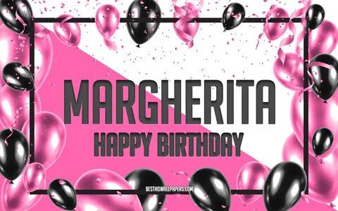 Indir duvar kağıdı Doğum günün kutlu olsun Margherita, Doğum