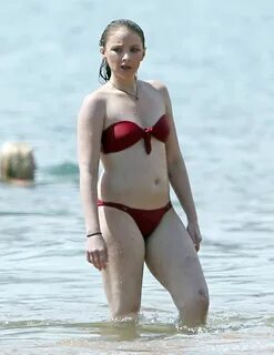 ELISABETH HARNOIS in Bikini at a Beach in - HawtCelebs