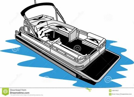 Pontoon stock vector. Illustration of marine, pontoon - 5991