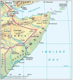 Somalias geografi