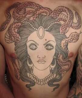 29 Best Medusa Chest Tattoos - Tattoo Designs - TattoosBag.c