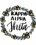 Theta KAO Kappa Alpha Theta sorority, chapter Kappa alpha th