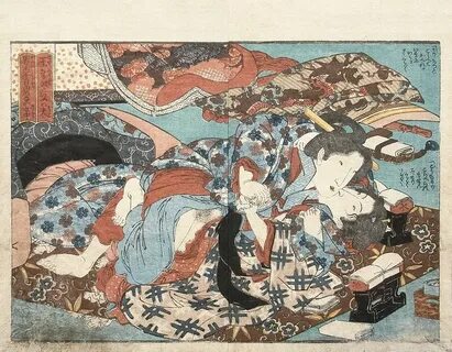 Shunga Gallery в Твиттере: "'Lesbian rendezvous' (c.1836) fr