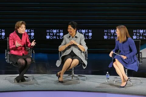 Indra Nooyi, Norah O'Donnell, Anne-Marie Slaughter - Indra N