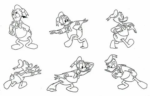 Paperino - Model sheets