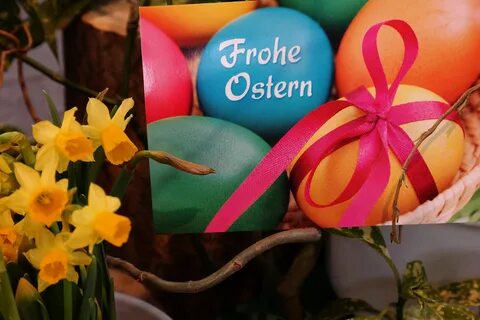 Easter Greeting card frohe oatern free image download