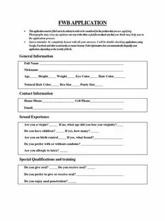 Official Girlfriend Application Form Sex Free Nude Porn Phot