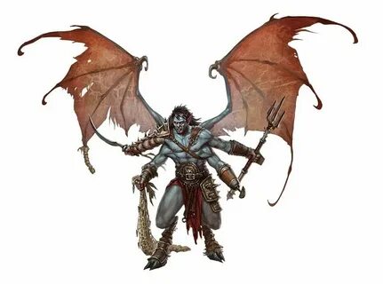 Male Incubus Demon Fighter Gladiator - Pathfinder PFRPG DND 