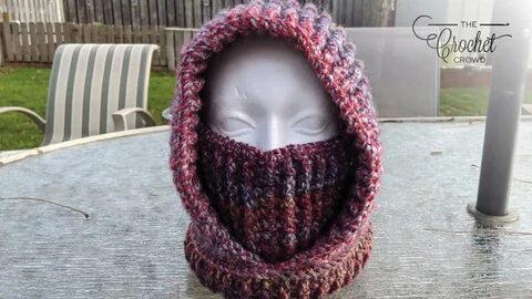 Hooded Crochet Cowl evolagency Hooded Scarves Scarves