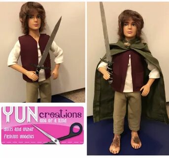 Frodo Ooak barbie doll - ( lord of the rings ) by Yun Creati