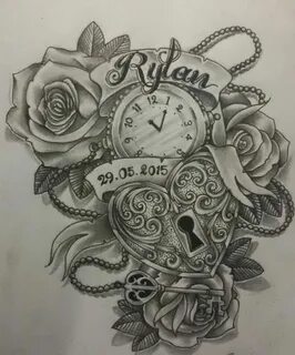 I would have this on my upper arm with my wife's name and th