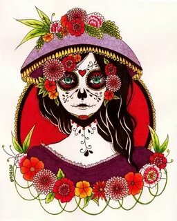 Pin on Dia de Los Muertos Art