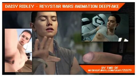 Daisy Ridley as Rey sucks cocks and gets fucked - Star Wars 