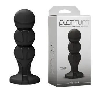 Doc Johnson Platinum Premium Silicone The Push Анальная проб