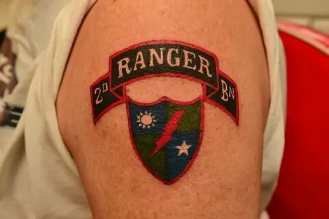 Ranger Patch Color Tattoo Color tattoo, Army tattoos, Tattoo