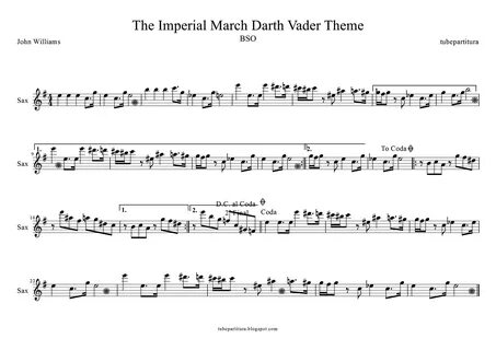tubescore: The Imperial March Darth Vader's Theme by John Wi