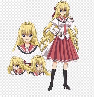Aria the Scarlet Ammo Chūgaku Akamatsu Anime Character, Anim