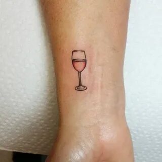 11 Wine Tattoos That'll Make You Wind Down With a Glass Wine