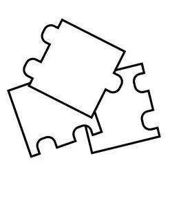 puzzle piece Colouring Pages Autism puzzle piece, Coloring p