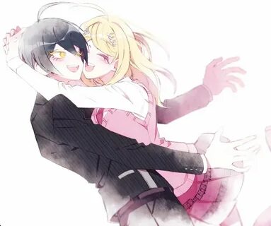 Shuichi x Kaede Anime, Danganronpa, Hug