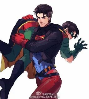 DCU - Tim Drake x Conner Kent - TimKon Superhero comic, Batm