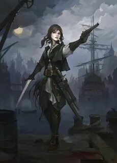 Hazardous docks, Igor Artyomenko Pirate woman, Character por