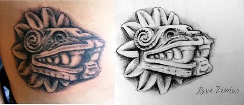 Quetzalcoatl Dibujo Tatto - tattoo design