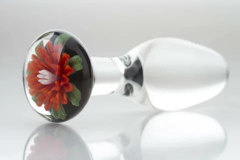 Tallulah Glass Butt Plug - Hedonic Glass