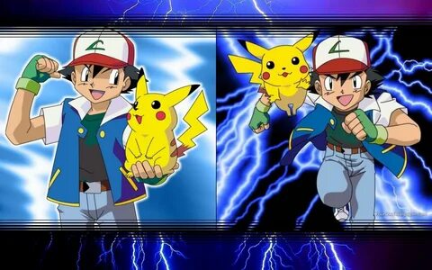 Ash and Pikachu Wallpaper Pikachu wallpaper, Pikachu, Pokemo