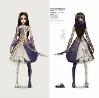 Alice: Asylum Dress Concepts American McGee's Alice Amino