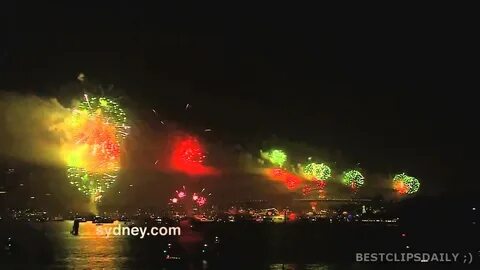 Sydney, Australia Midnight Fireworks Highlights 2014 HD YouT