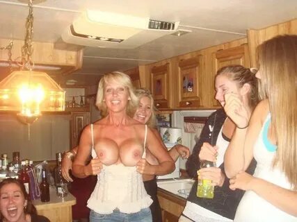 Mom? What are you doing in our party?!? Porn Pic - EPORNER