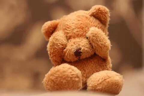 ich verstecke mich.... Cute teddy bears, Teddy bear, Teddy