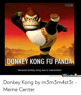 SMOSH DONKEY KONG FU PANDA Because Donkey Kong Was to Mainst