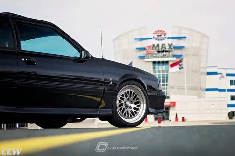 Black Ford Mustang Foxbody - CCW Twisted Classic Forged Whee