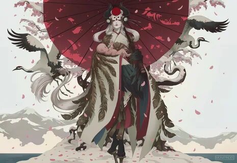 ArtStation - Onmyoji - Ubume