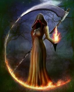 Pin by Trish Mingus on Dragons & Fantasy Female grim reaper,